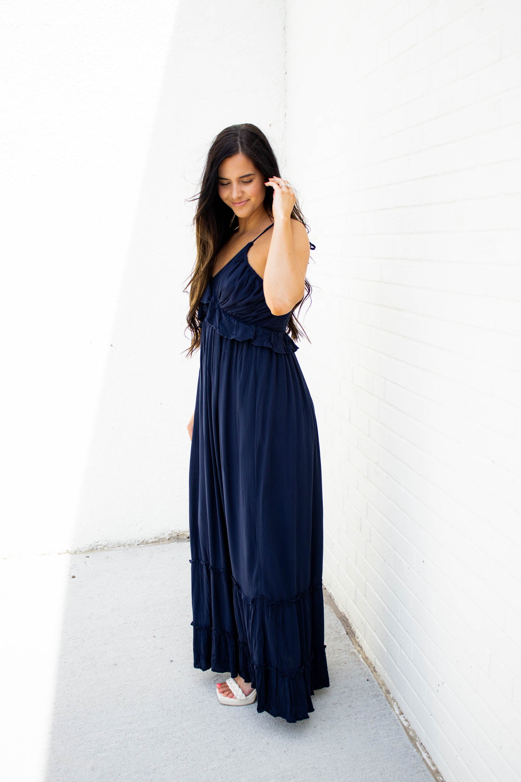Brooklyn Maxi Dress | Navy