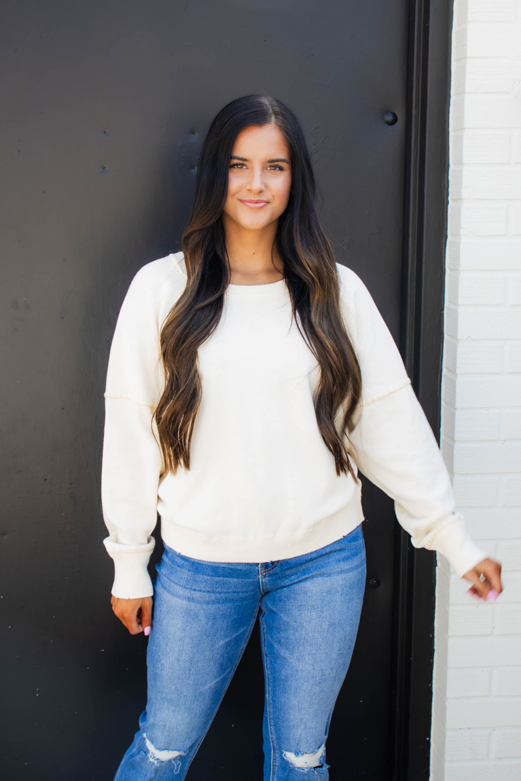 Dani Sweater | Ivory