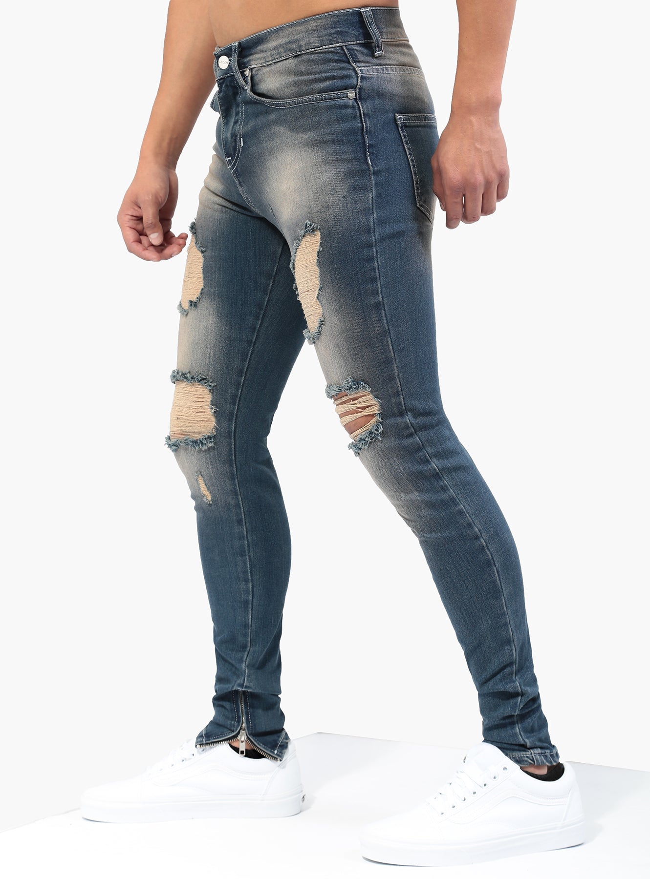 Desert Storm Jeans in Blue