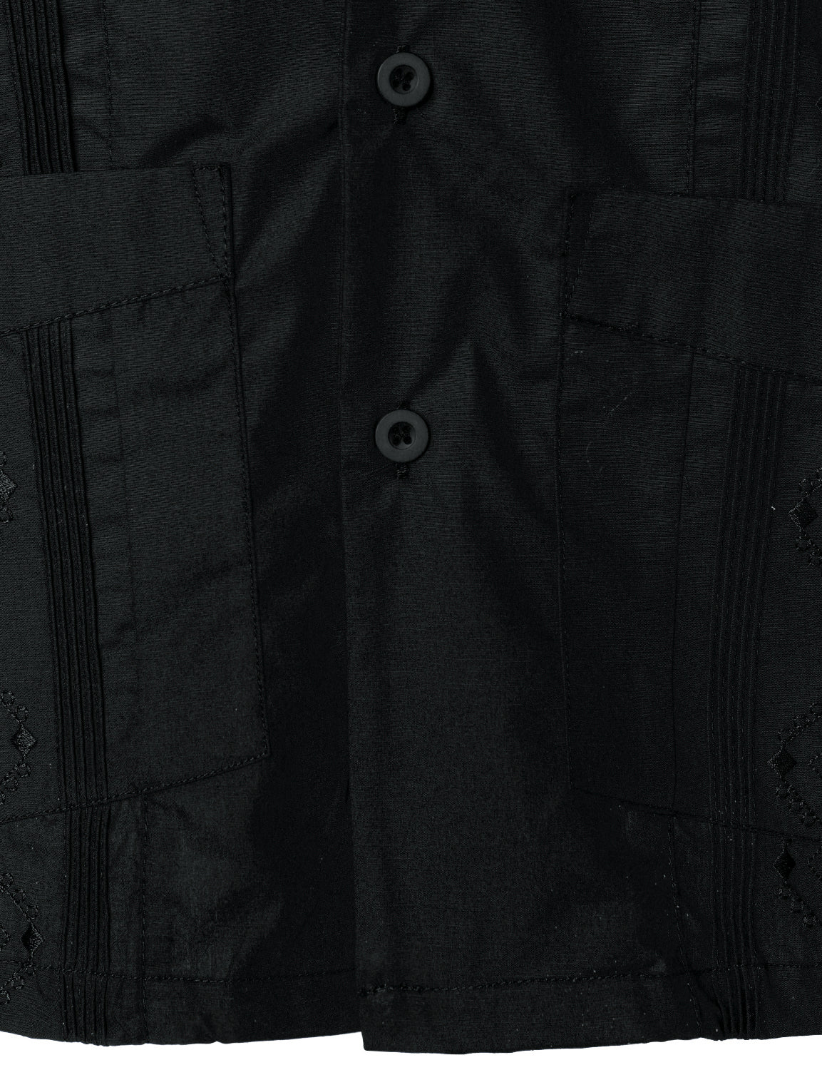 Men's Casual Summer Pocket Short Sleeve Button Up Cuban Guayabera Shirt