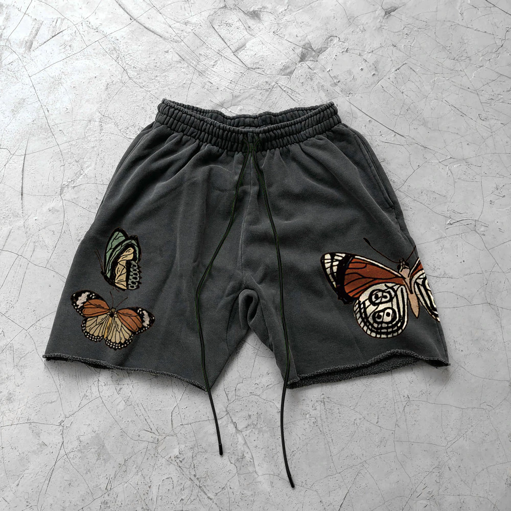 Men's Butterfly Print Shorts
