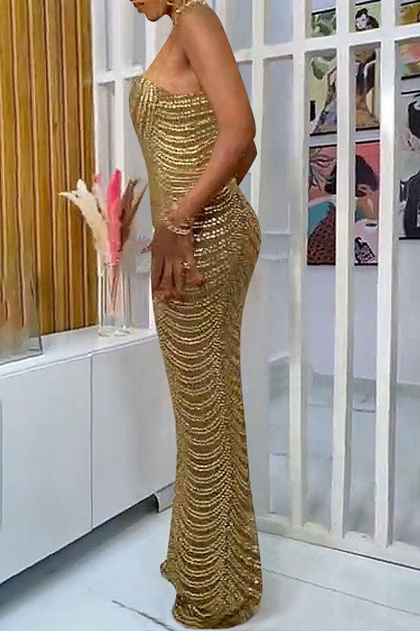 Backless Party Sexy Maxi Dress