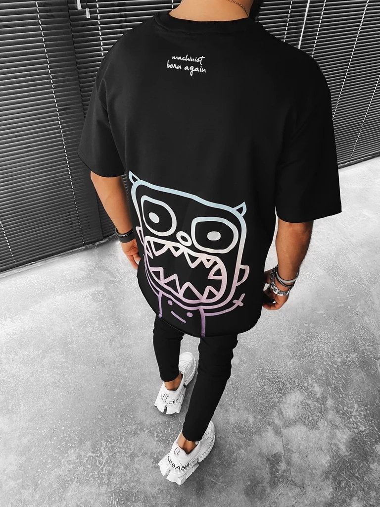 Graphic Print Short-sleeved T-shirt