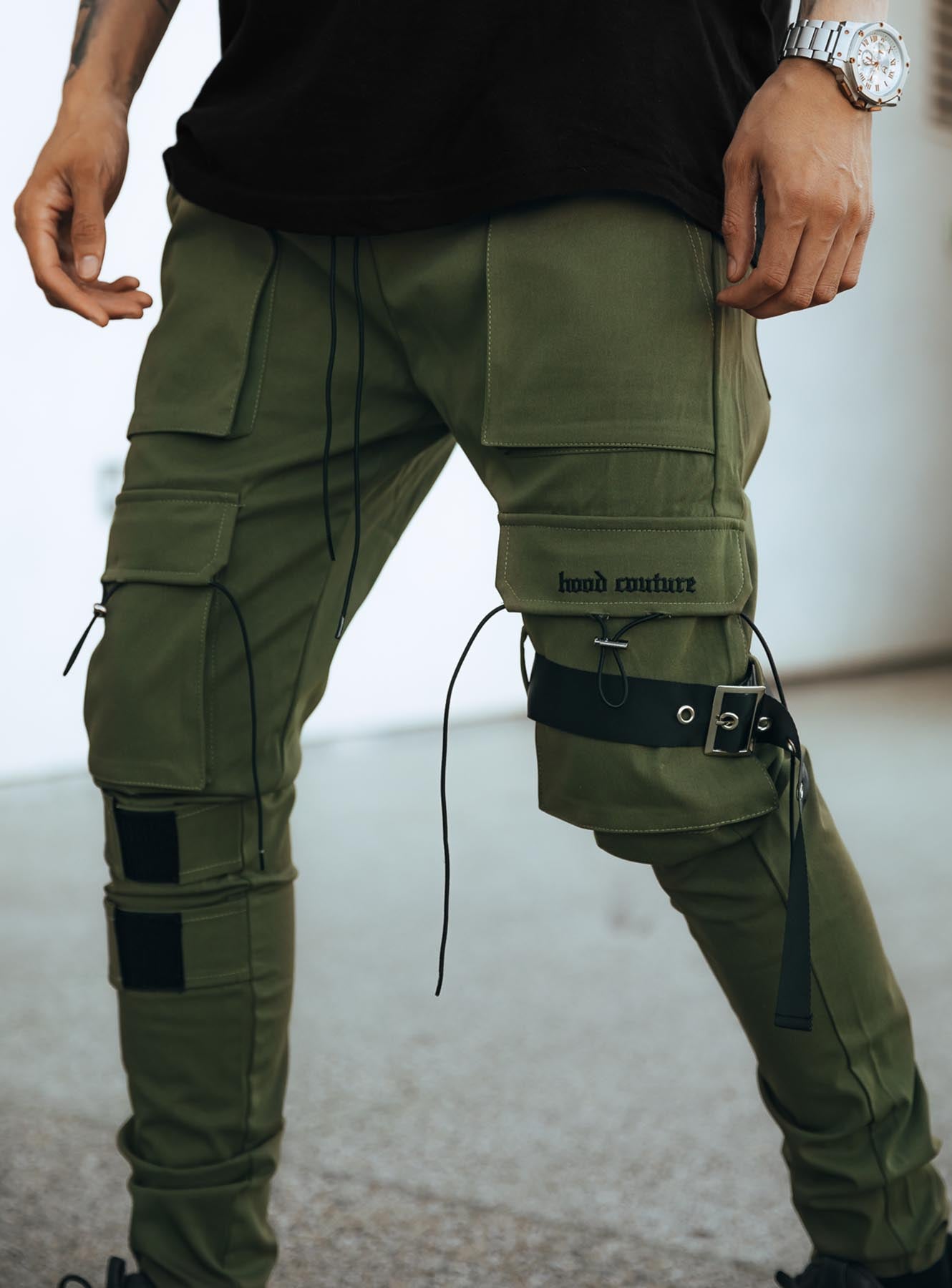 Revolution Cargo Pants V2 in Olive