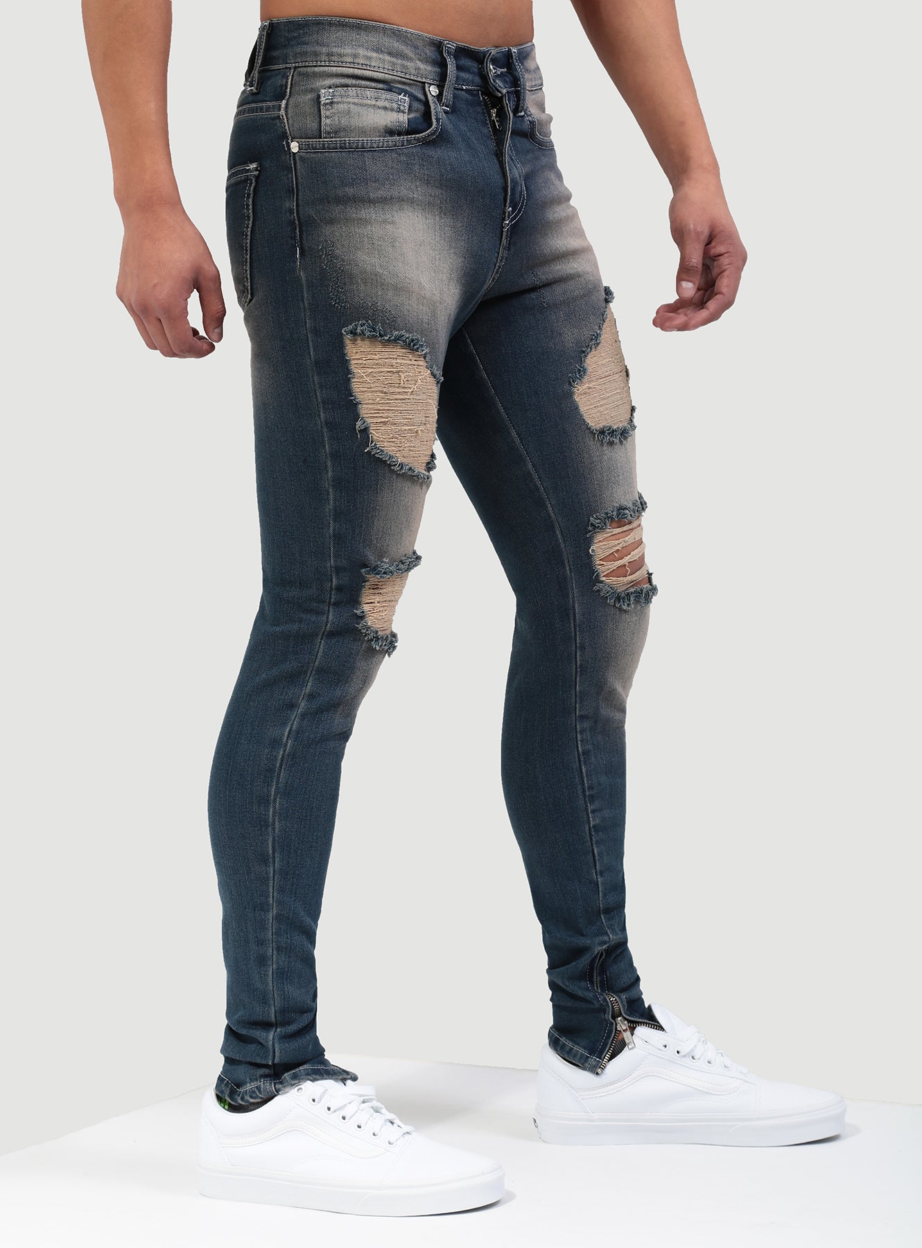 Desert Storm Jeans in Blue