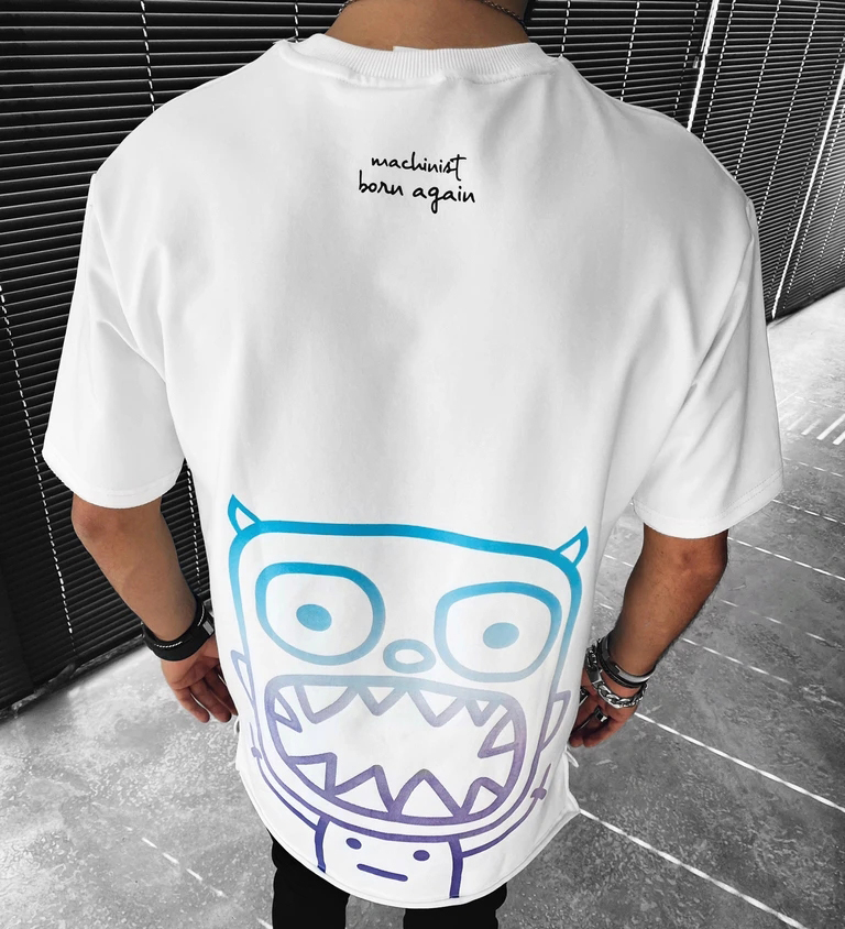 Graphic Print Short-sleeved T-shirt