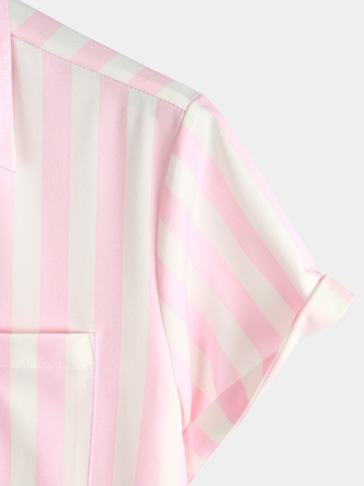 Men's Leopard & Striped Pocket Holiday Casual Shirt