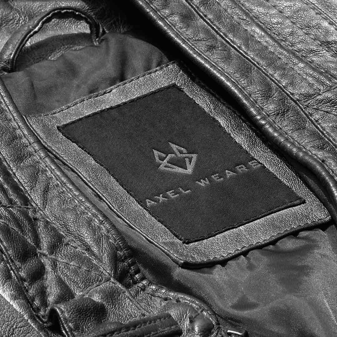 Axel Retro Leather Jacket