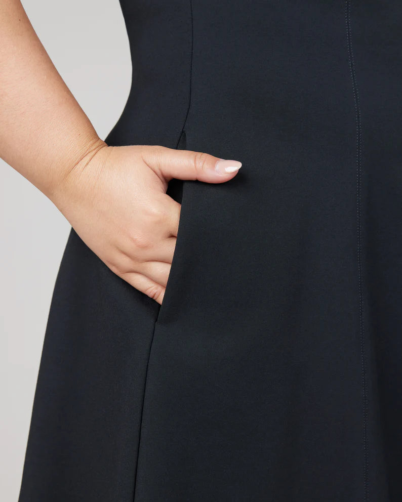 The Perfect Fit & Flare Dress | Black