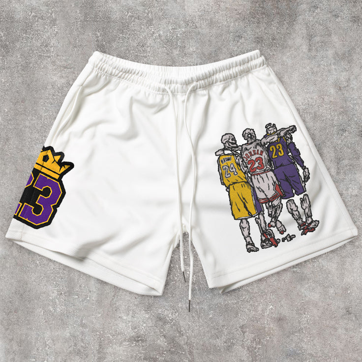Men's NBA Basketball Print Shorts
