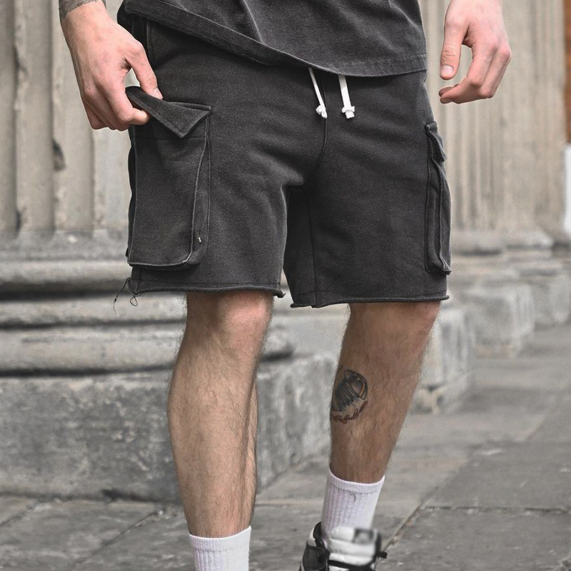 Men's Spring & Summer Street Pockets Sweatpants Shorts