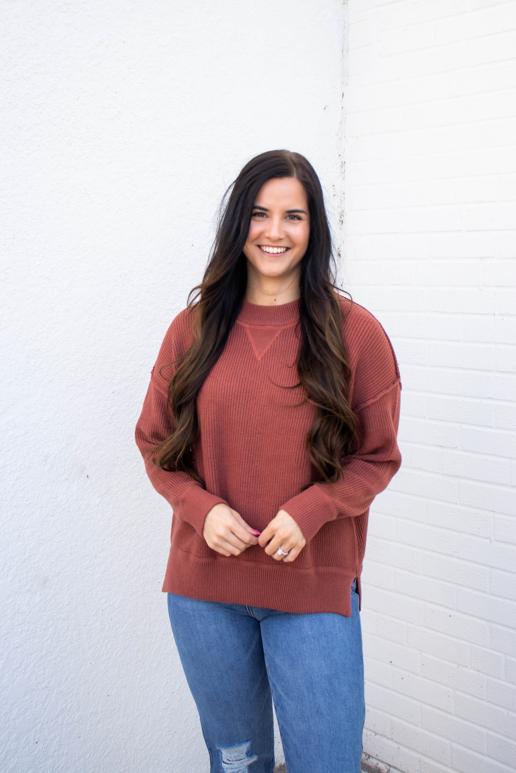 Morgan Cropped Sweater | Poppy