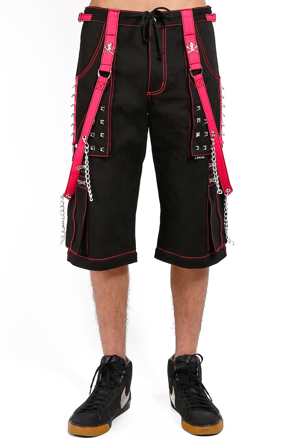 Step Chain Pants Black/Pink