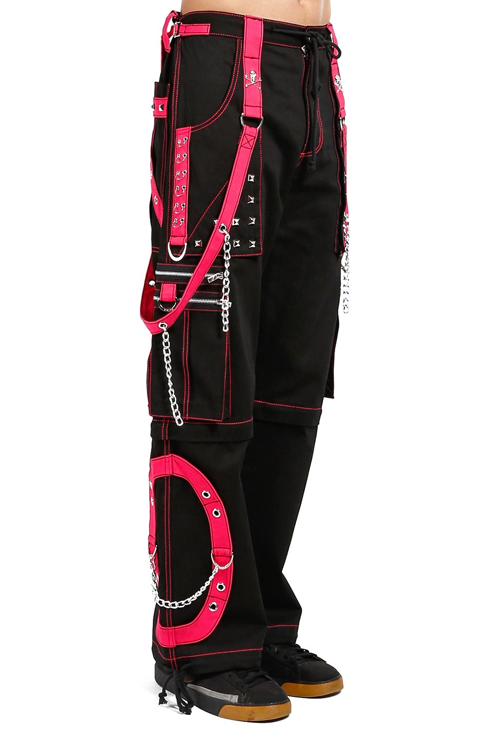 Step Chain Pants Black/Pink