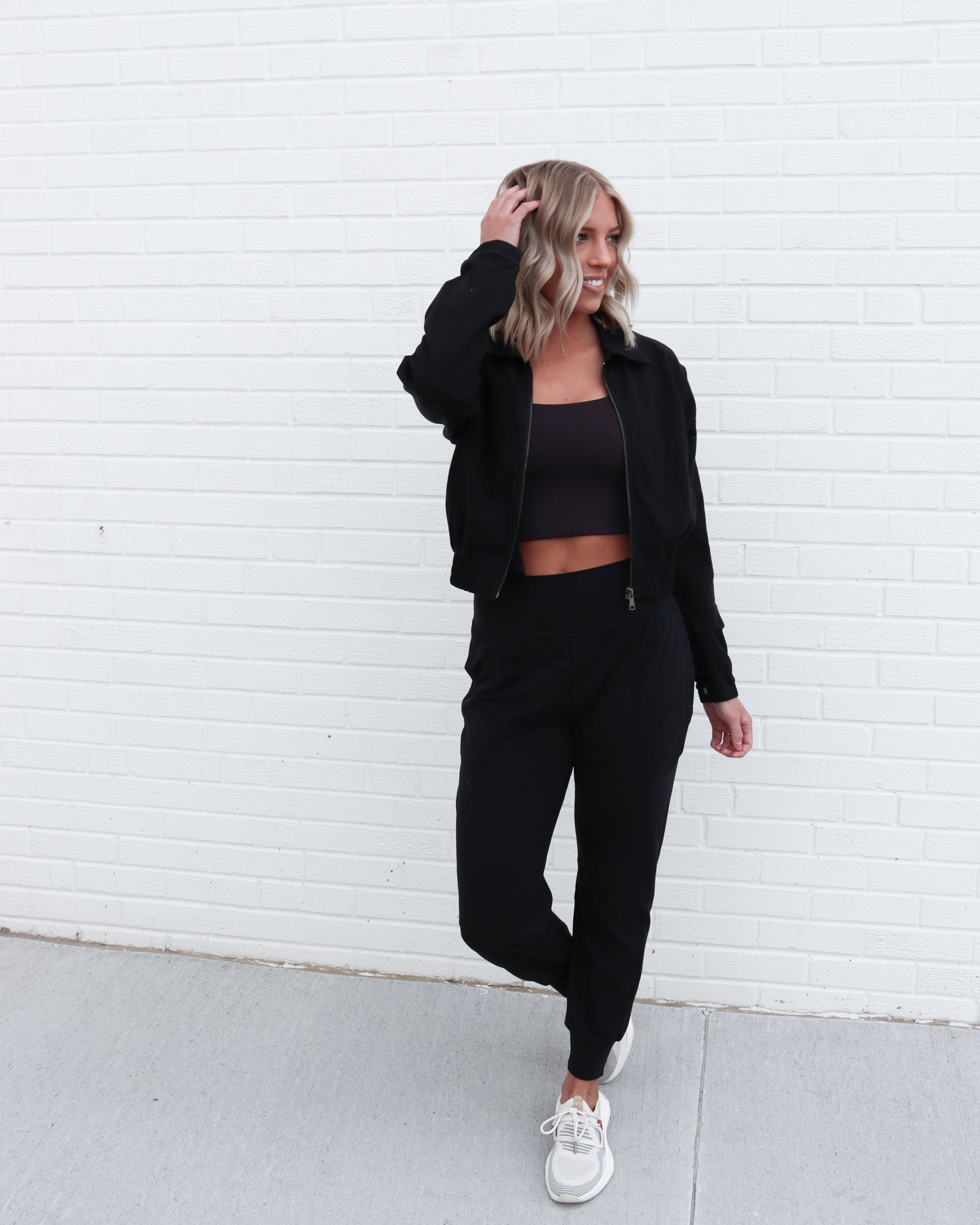 Willa Bomber Jacket Black