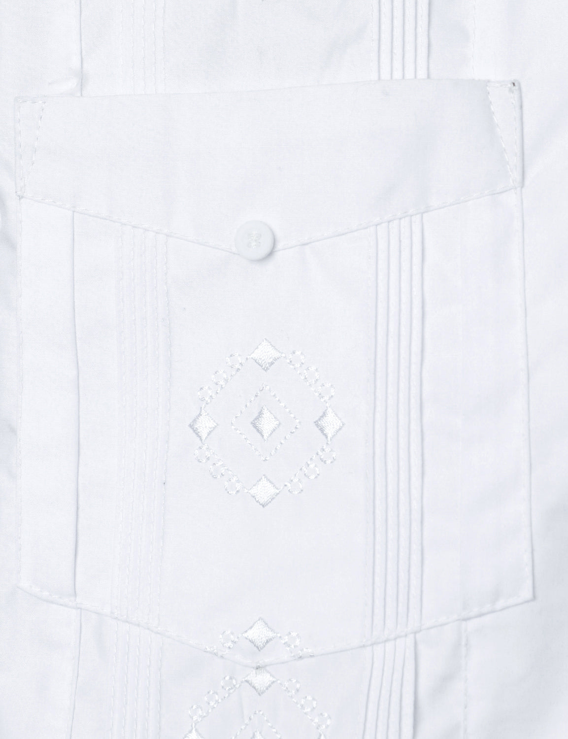 Men's Casual Summer Pocket Short Sleeve Button Up Cuban Guayabera Shirt