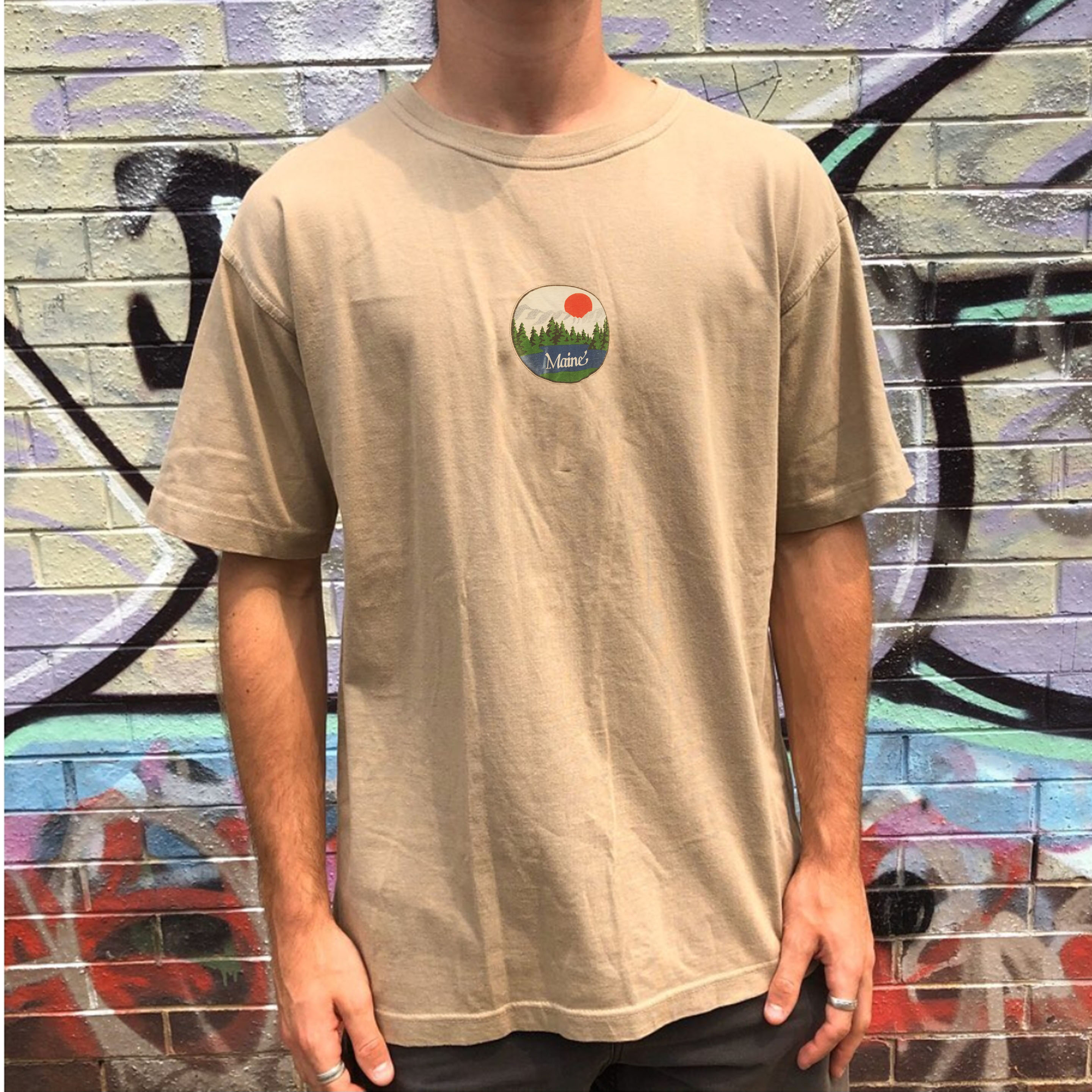 Men's Oversized Vintage Surf T-Shirt