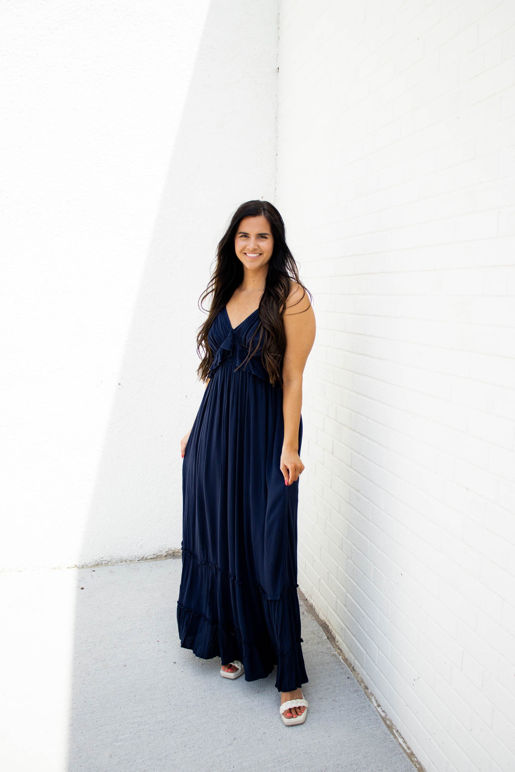 Brooklyn Maxi Dress | Navy