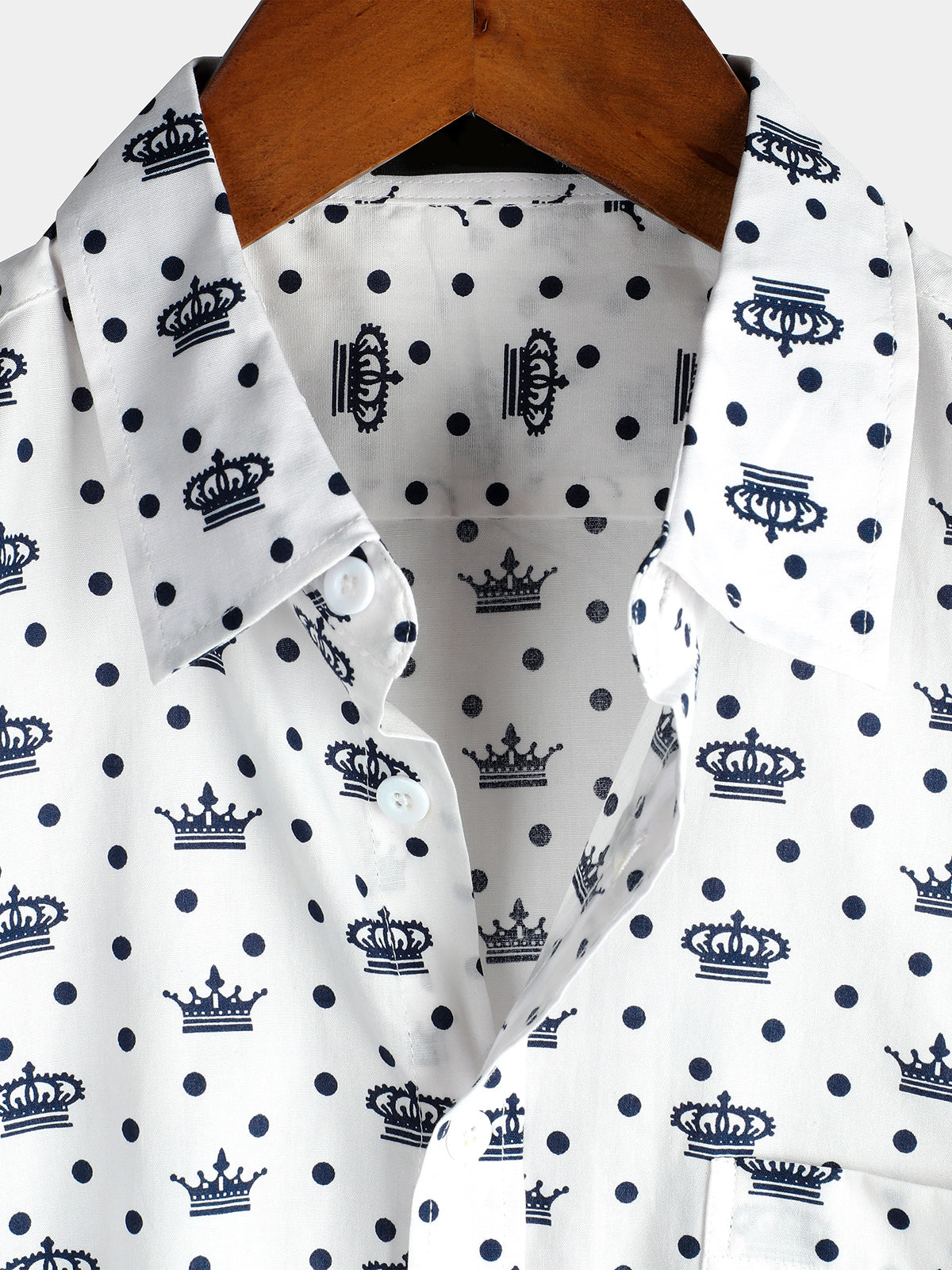 Men's Casual Pocket Short Sleeve Cotton Shirt