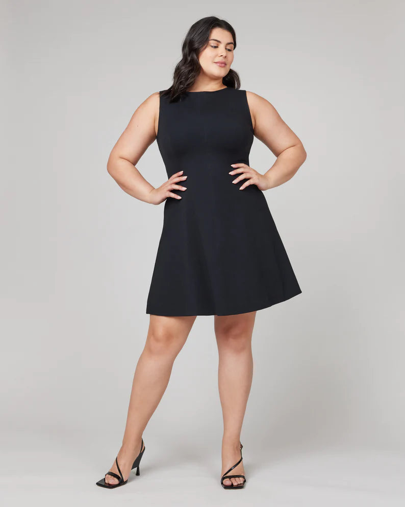 The Perfect Fit & Flare Dress | Black