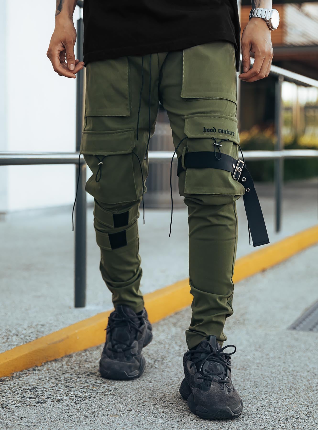 Revolution Cargo Pants V2 in Olive