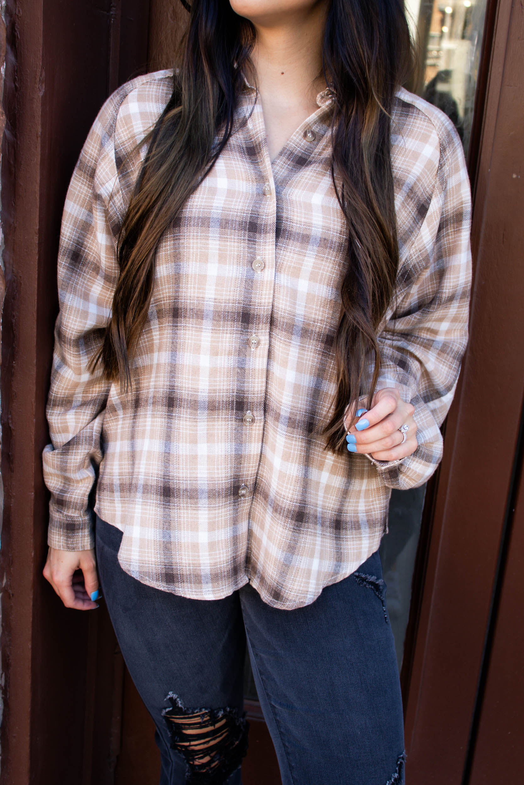 Wynn Flannel Shirt | Mocha