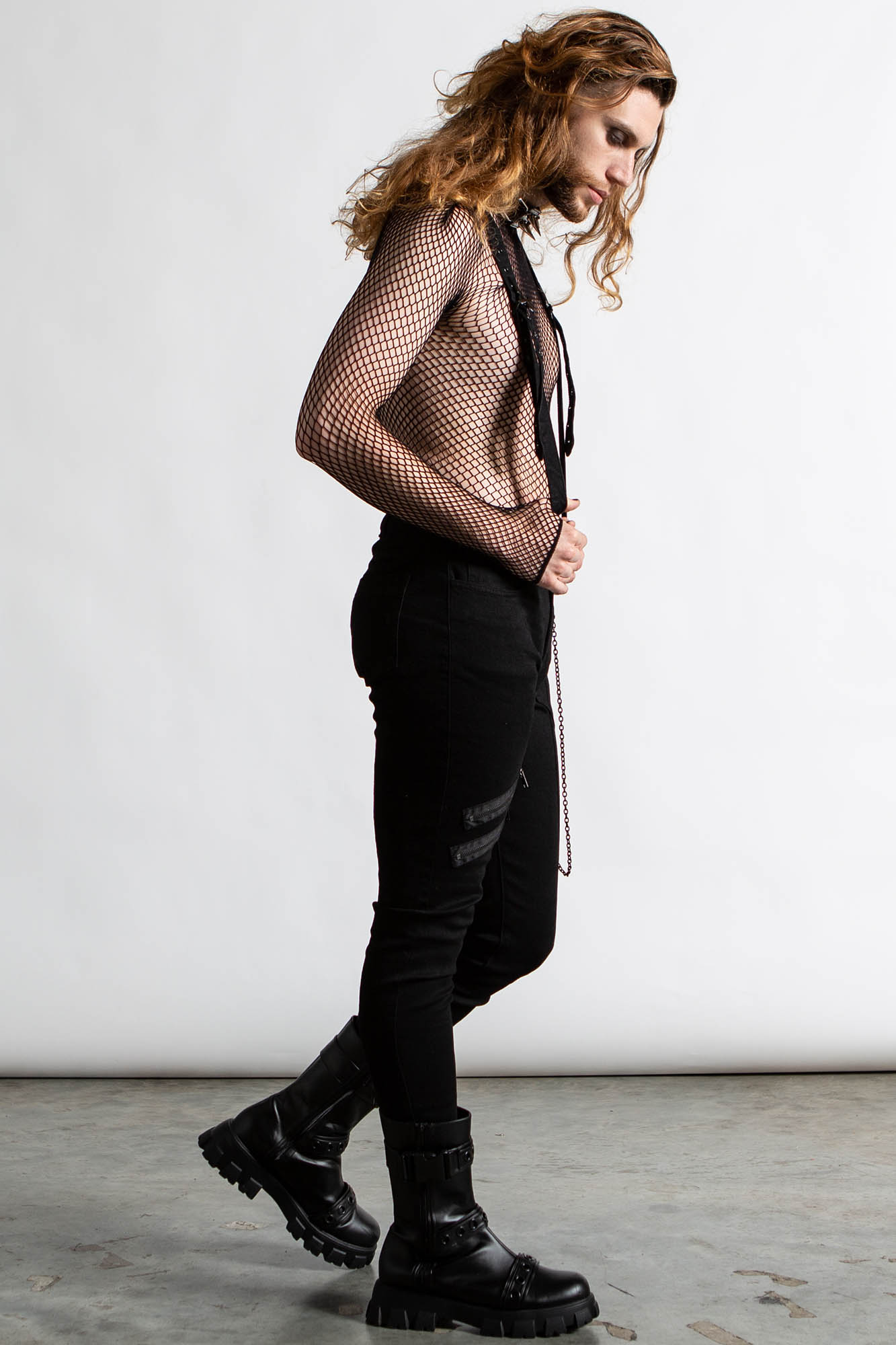 Suspension Suspender Jeans
