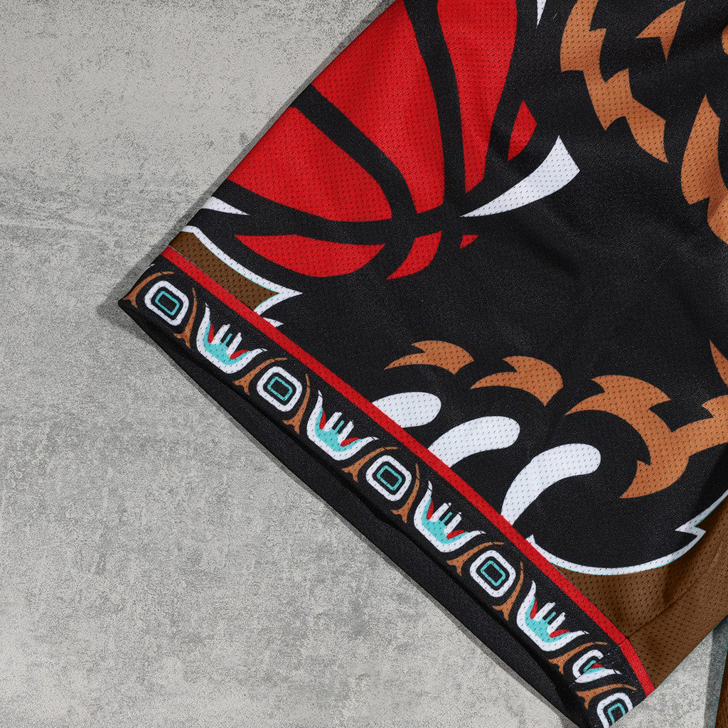 Streetwear Boxer Print Track Shorts