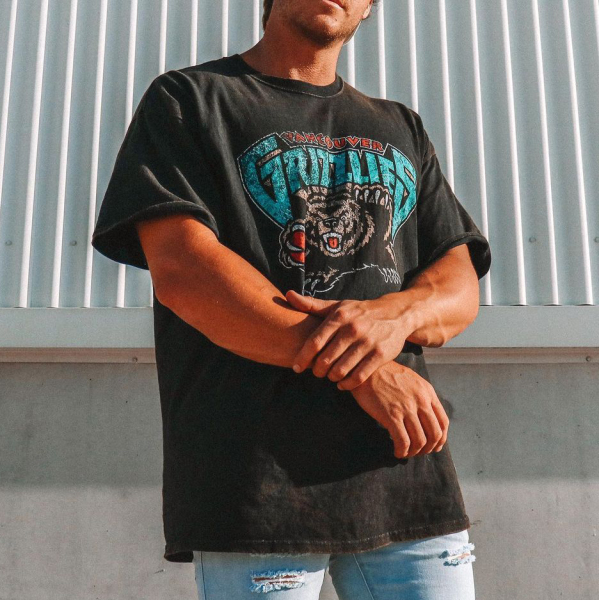 Vancouver Grizzlies NBA Mens T-shirt