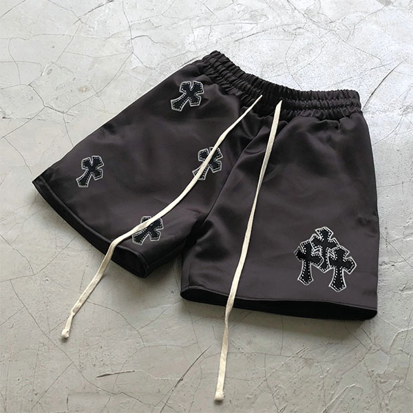 Men's Casual Print Panel Shorts