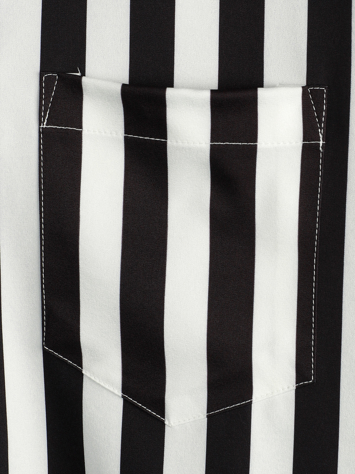 Men's Leopard & Striped Pocket Holiday Casual Shirt