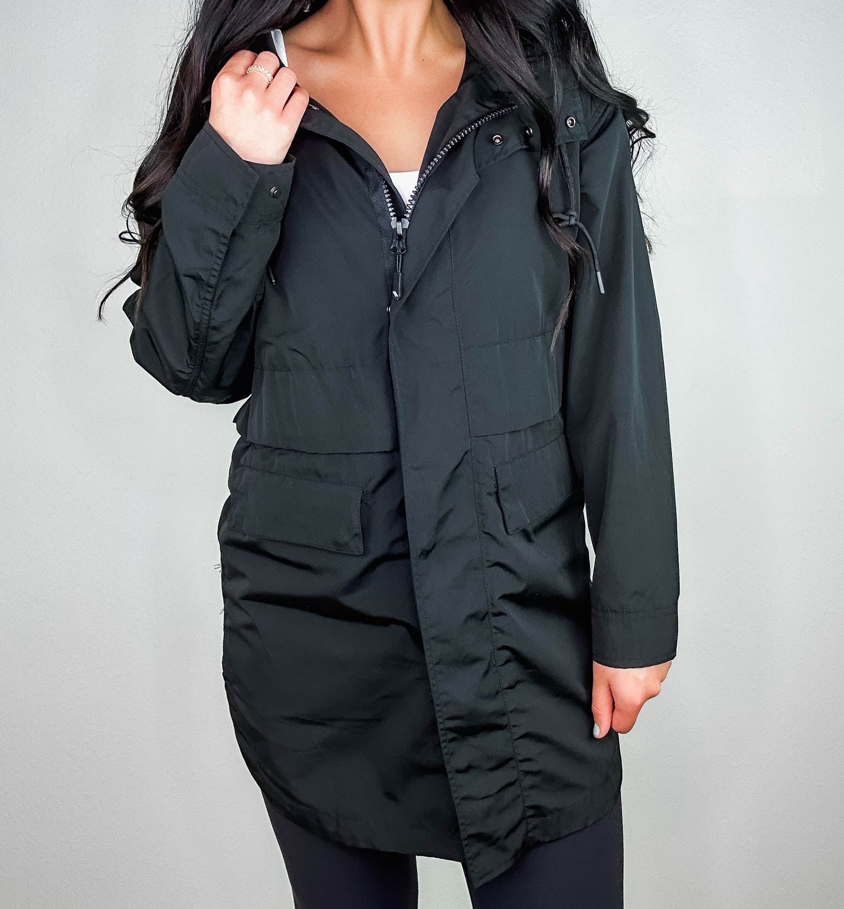 Kameron Long Jacket | Black