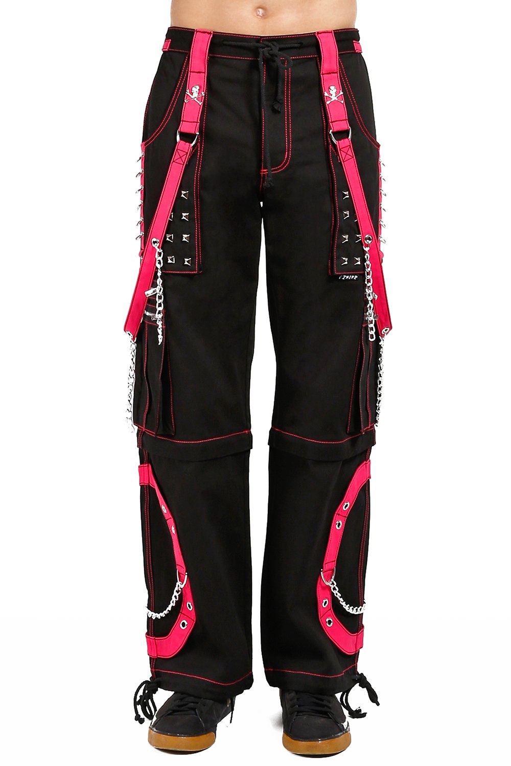 Step Chain Pants Black/Pink
