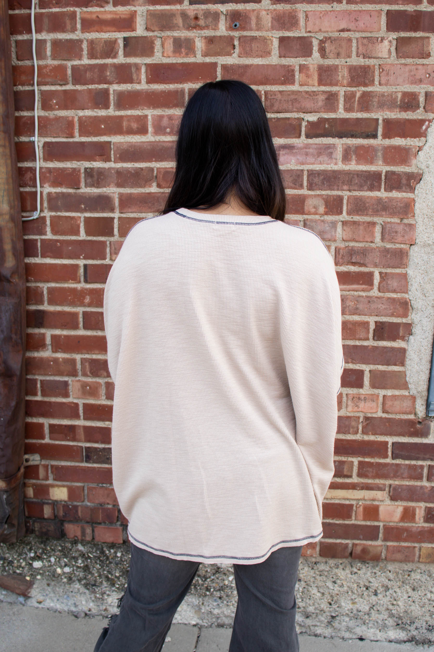 Camrin Long Sleeve Shirt | Almond