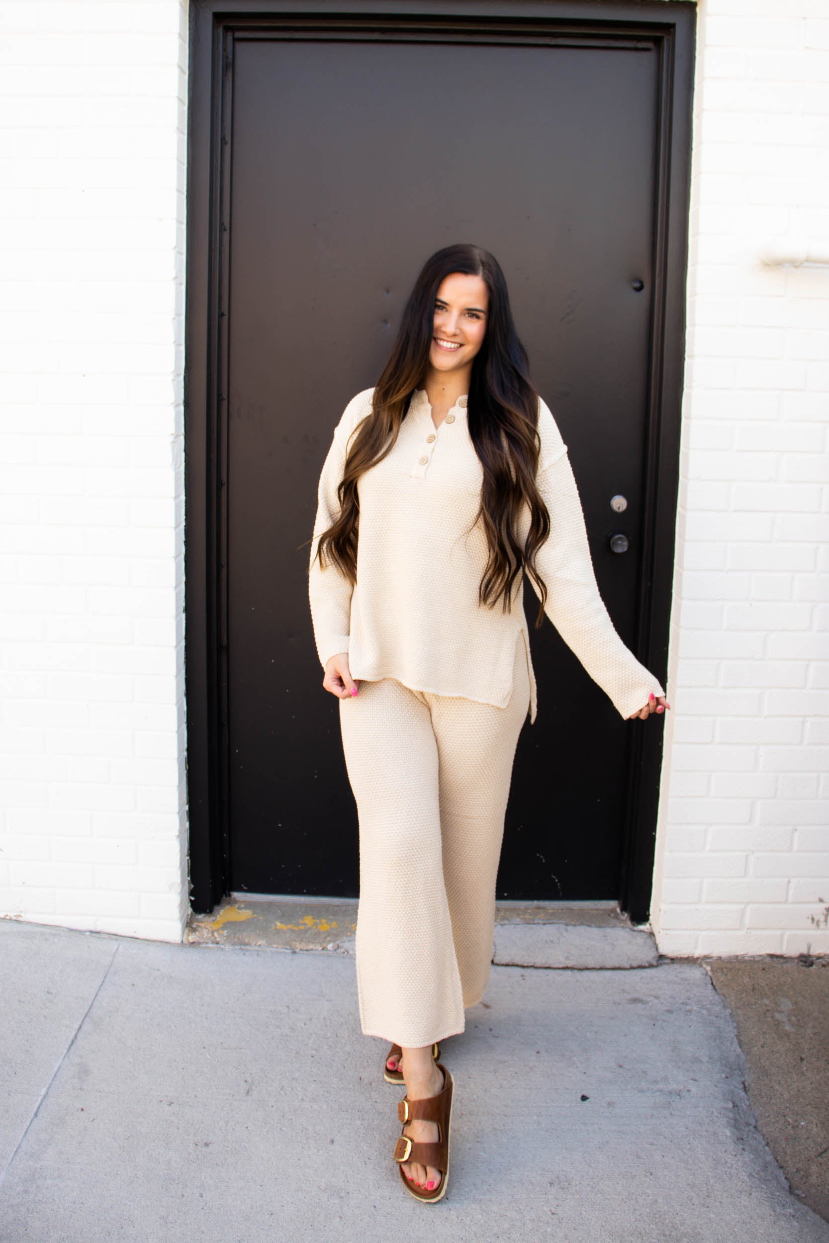 Holly Sweater Set | Natural