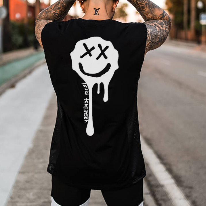 Men's Fashion Print Casual Tank Top