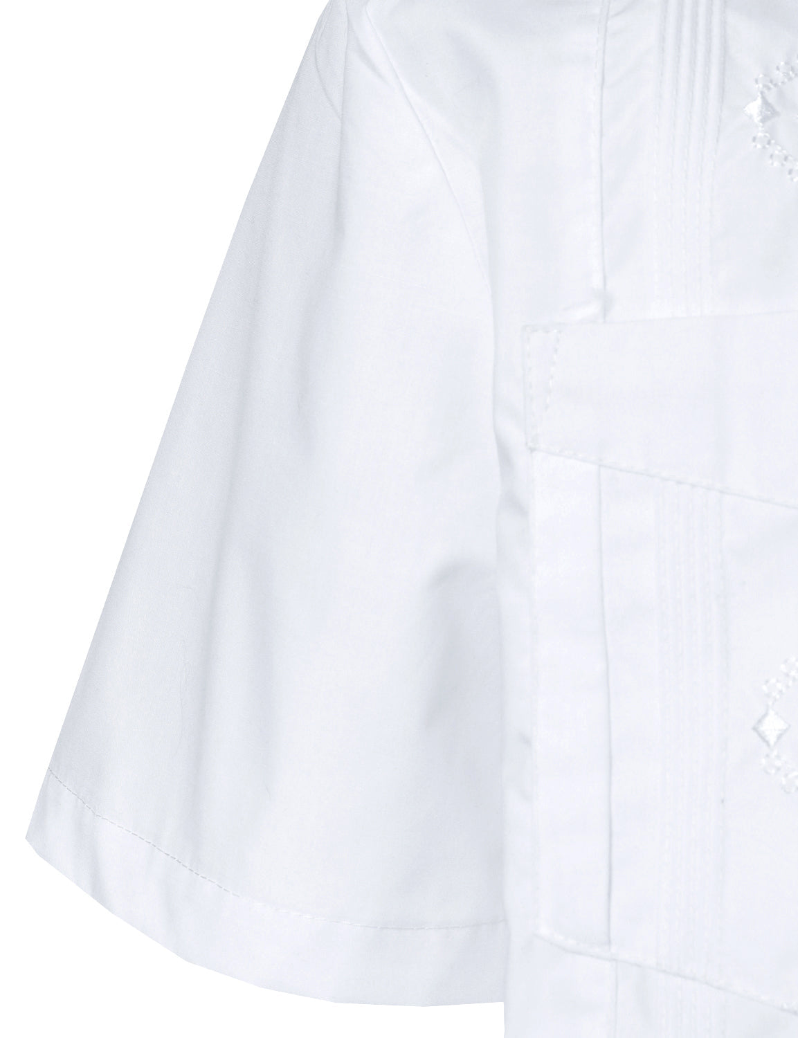 Men's Casual Summer Pocket Short Sleeve Button Up Cuban Guayabera Shirt