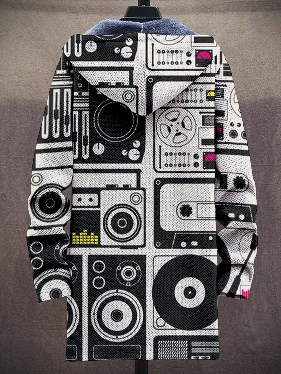 Men's Trend Art Thick Loose Long-Sleeved Coat