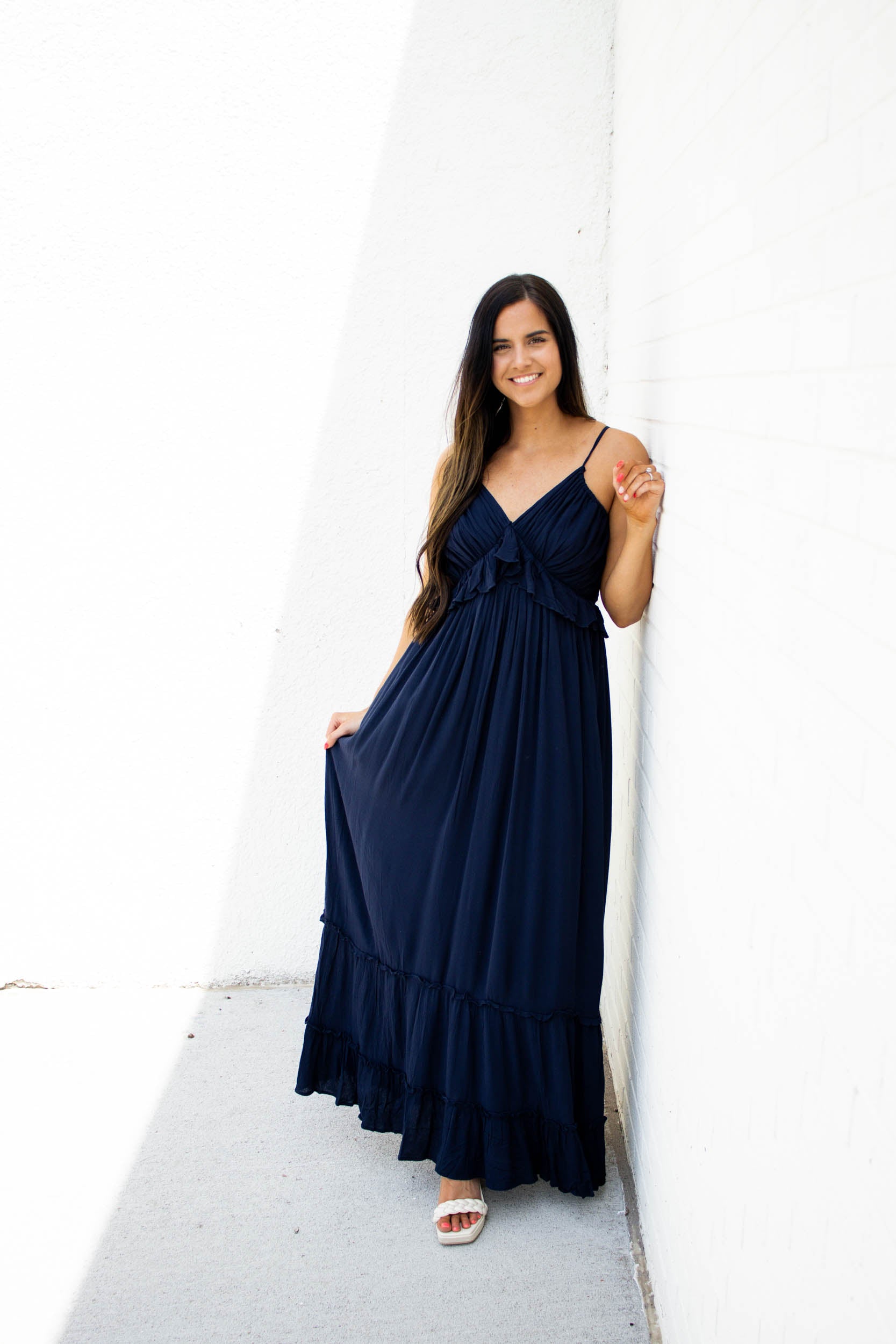Brooklyn Maxi Dress | Navy