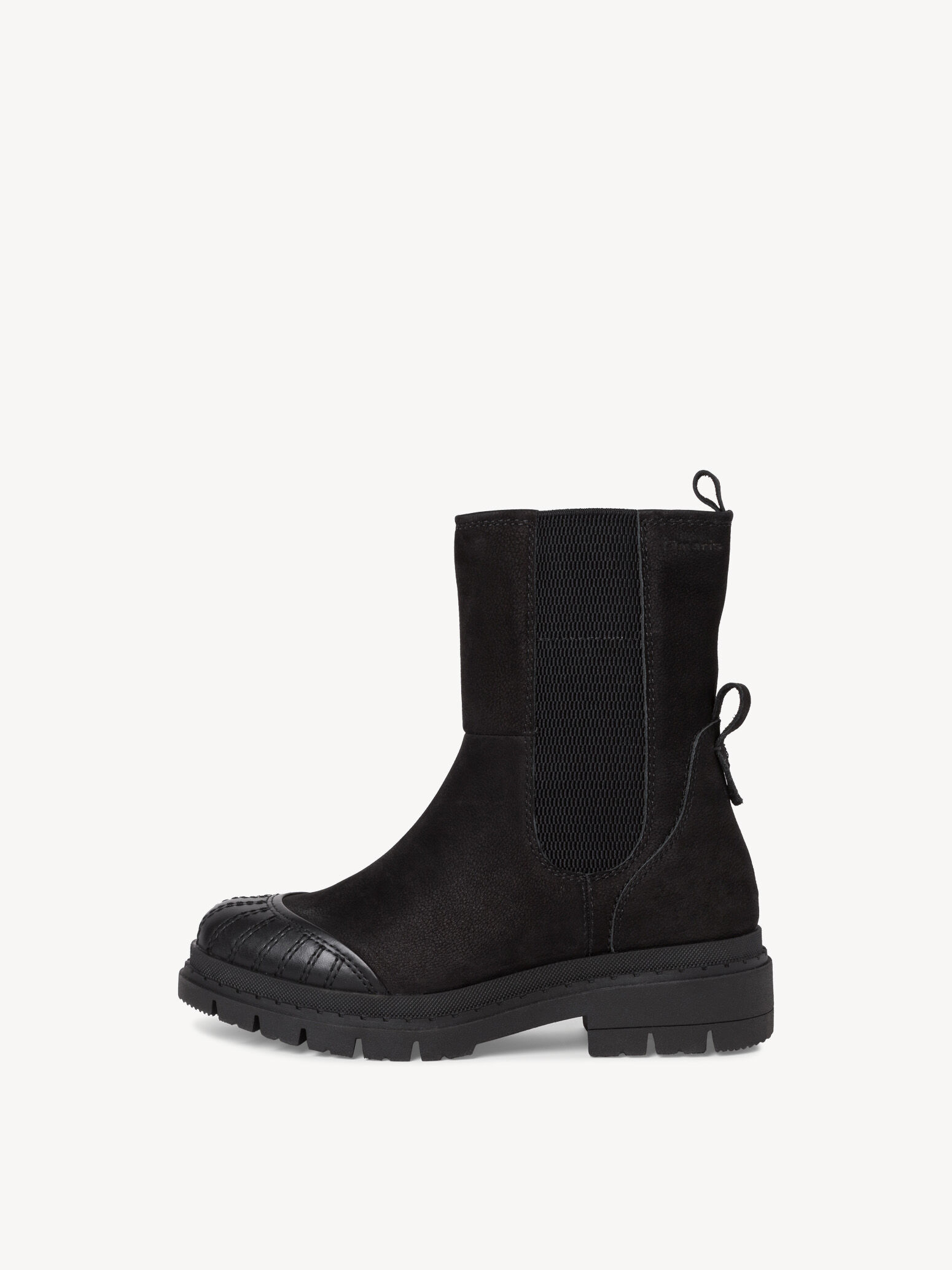 Leather Chelsea Boot - Black