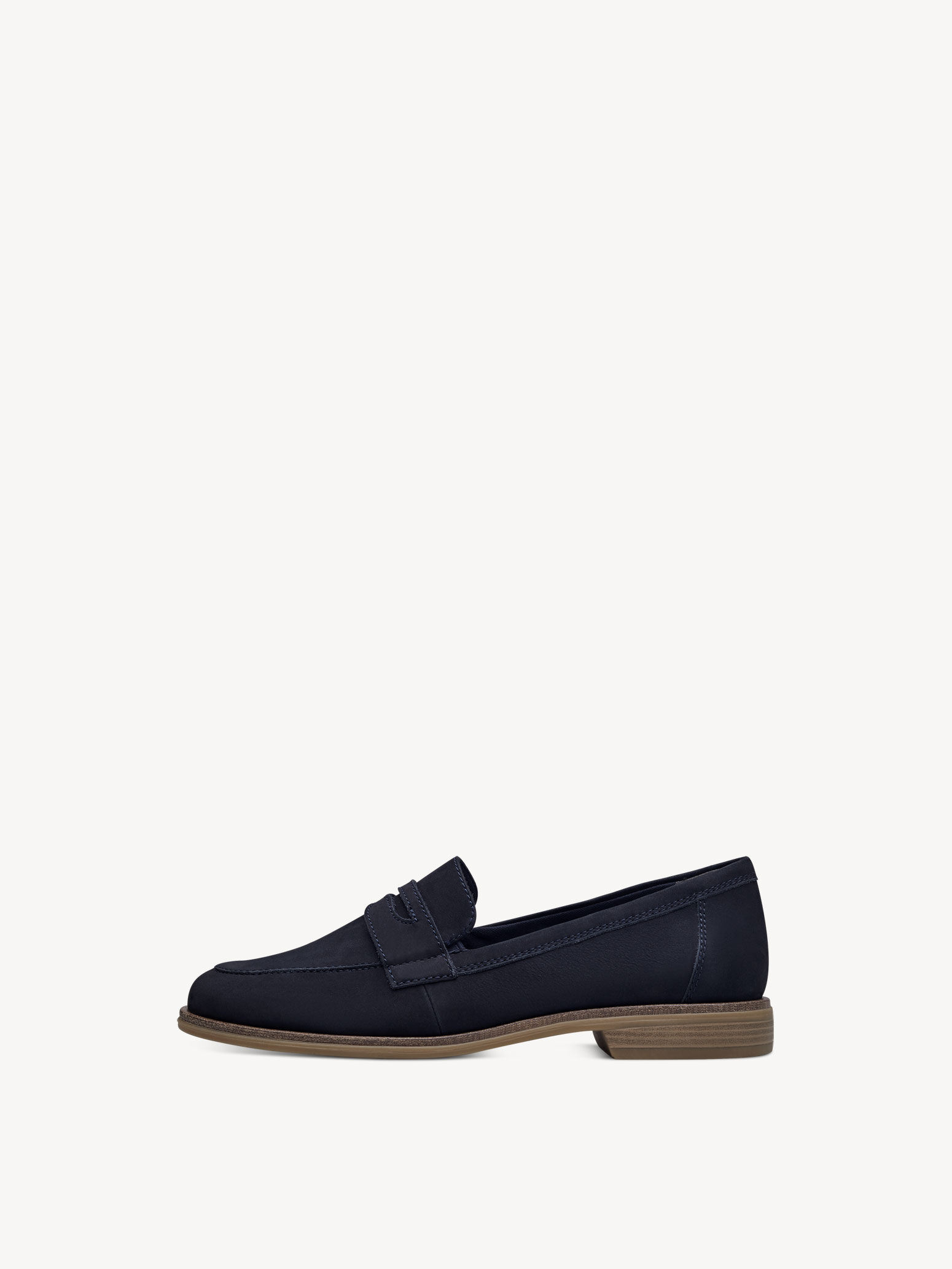 Leather Slipper - Blue