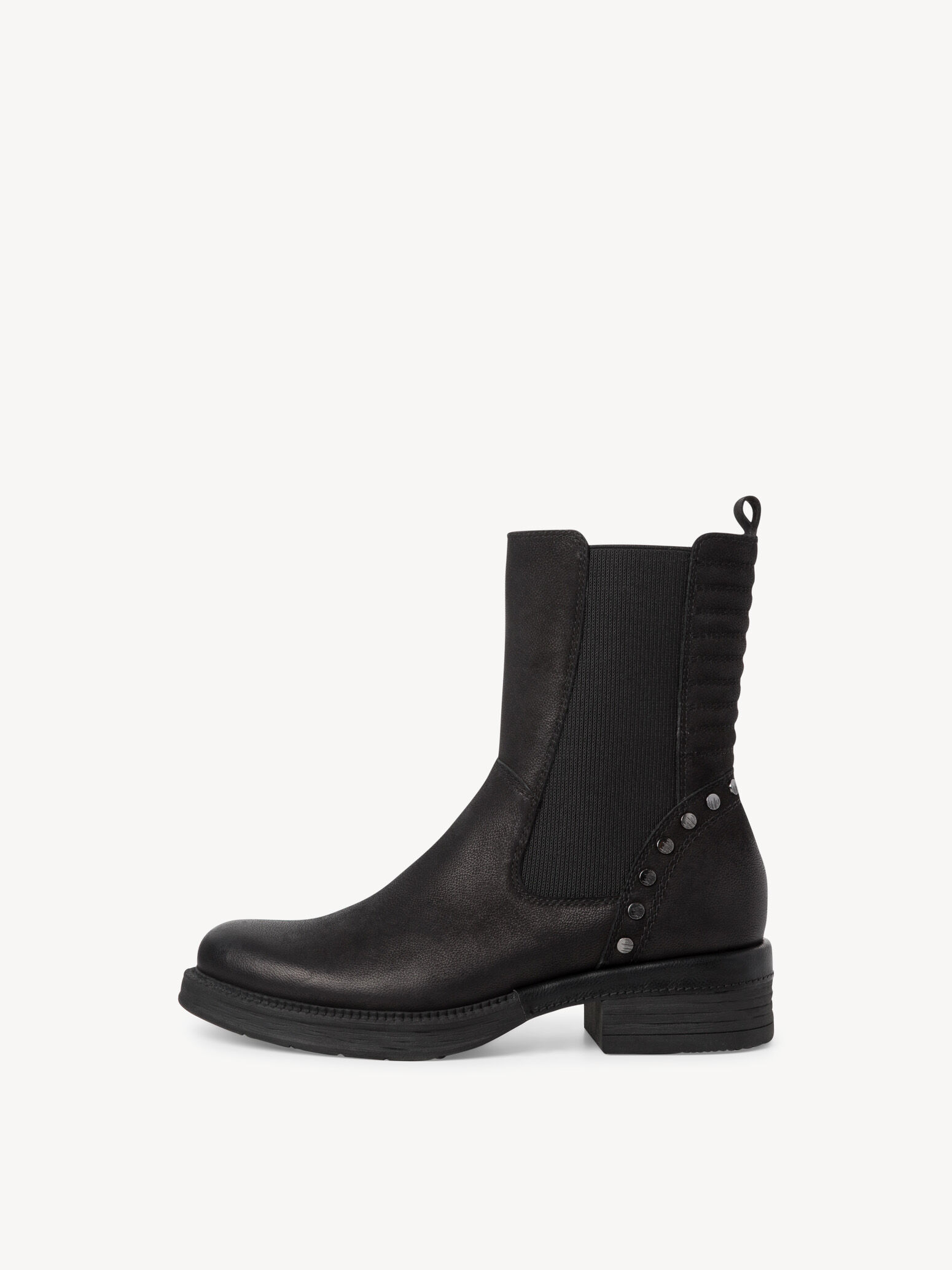 Leather Chelsea Boot - Black