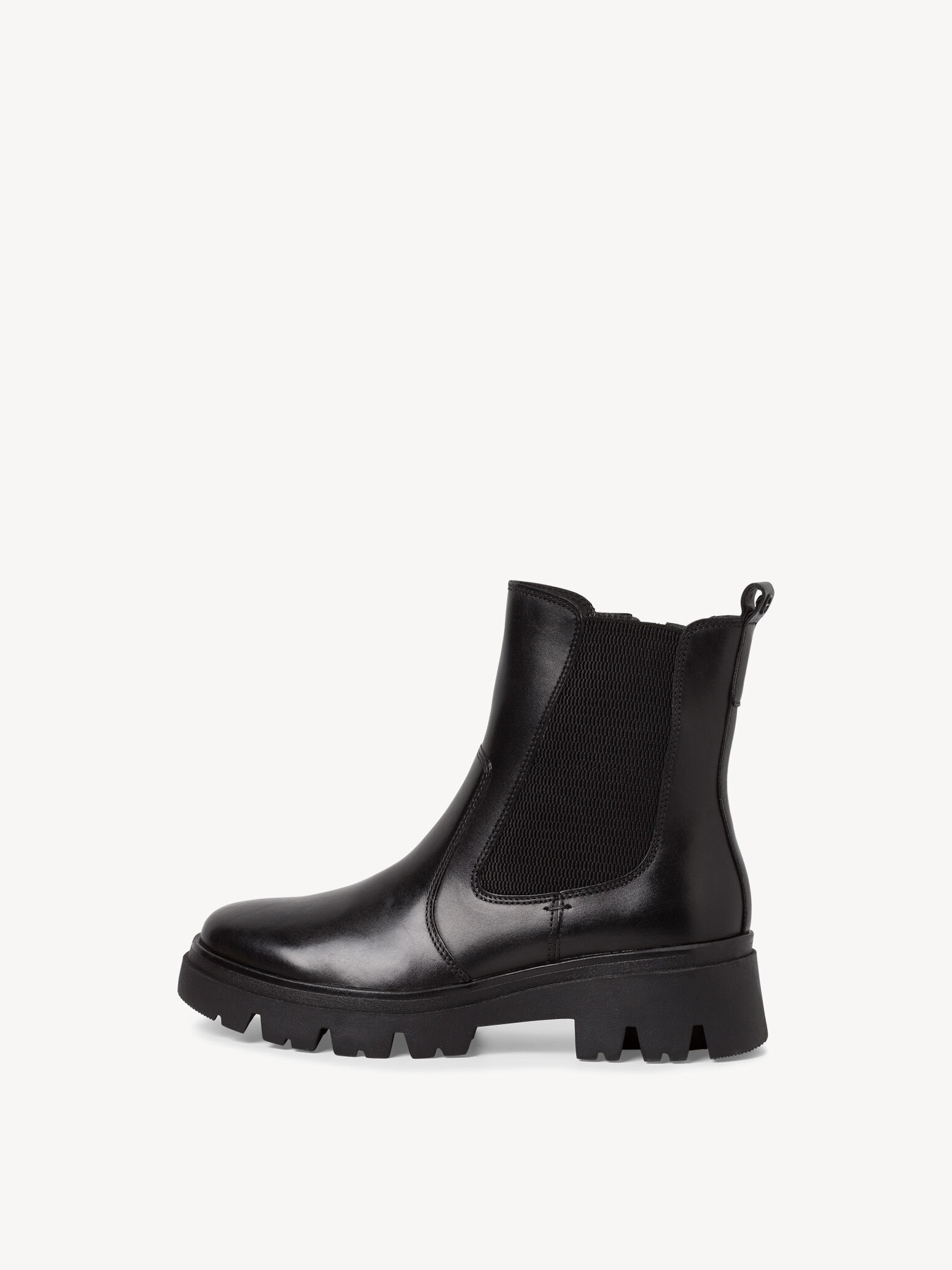 Leather Chelsea Boot - Black