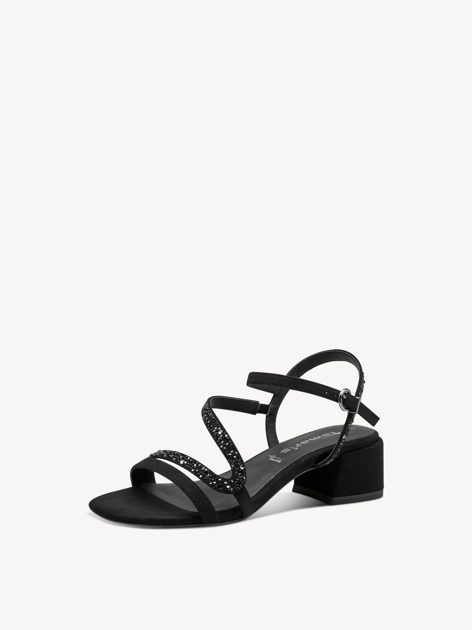 Heeled Sandal - Black
