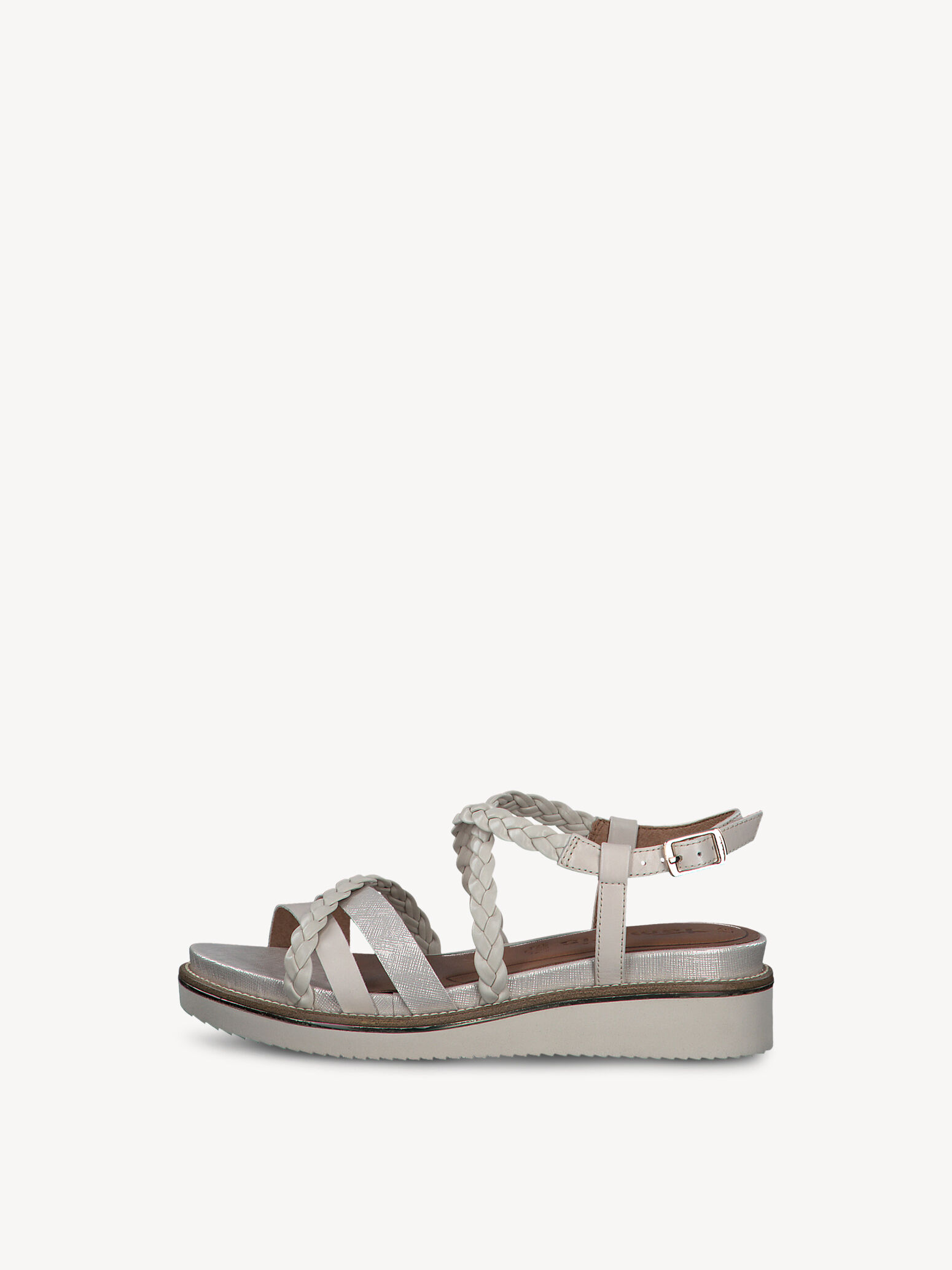 Heeled Sandal - Beige