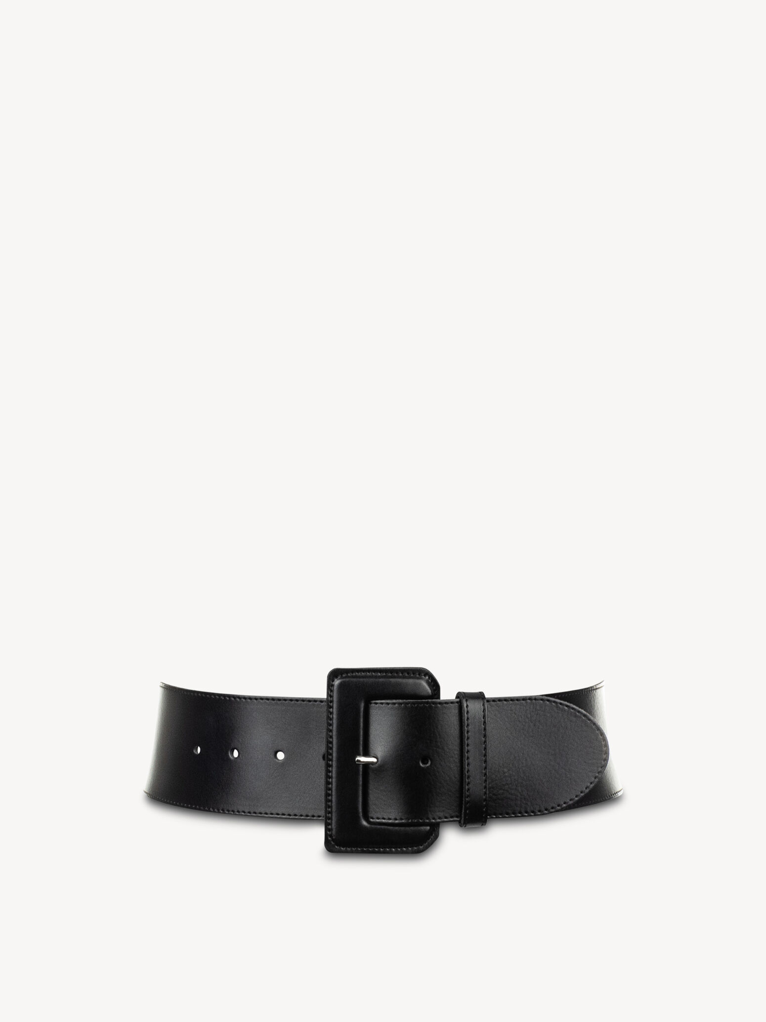 Leather Waist Belt - Black