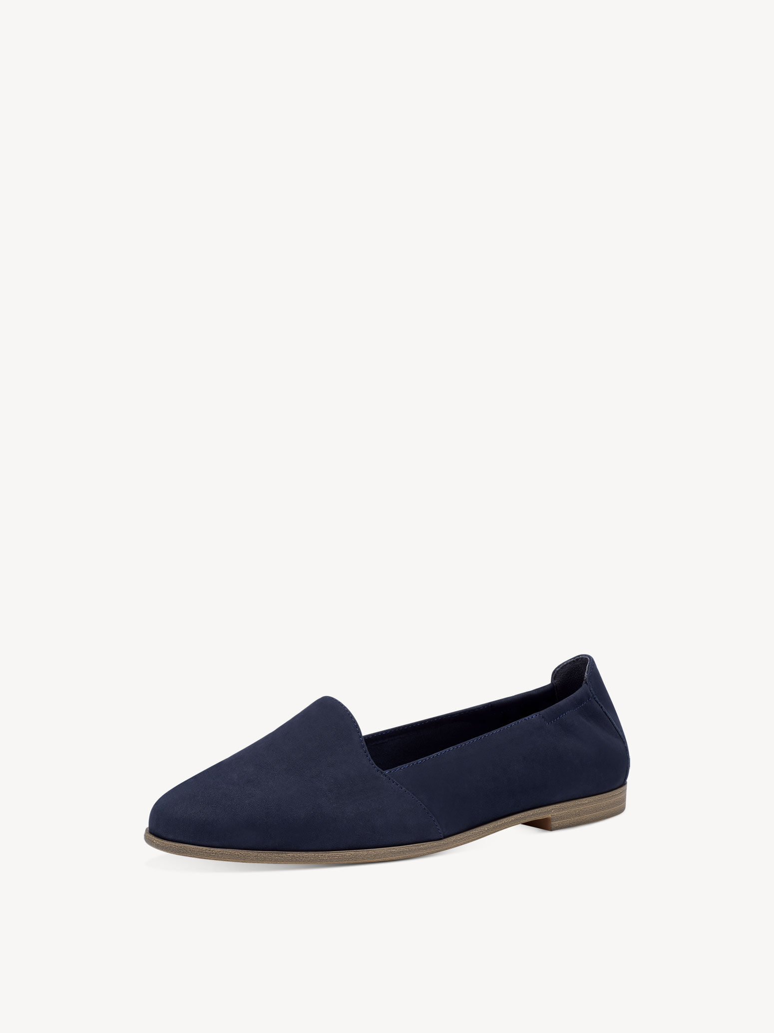 Leather Slipper - Blue