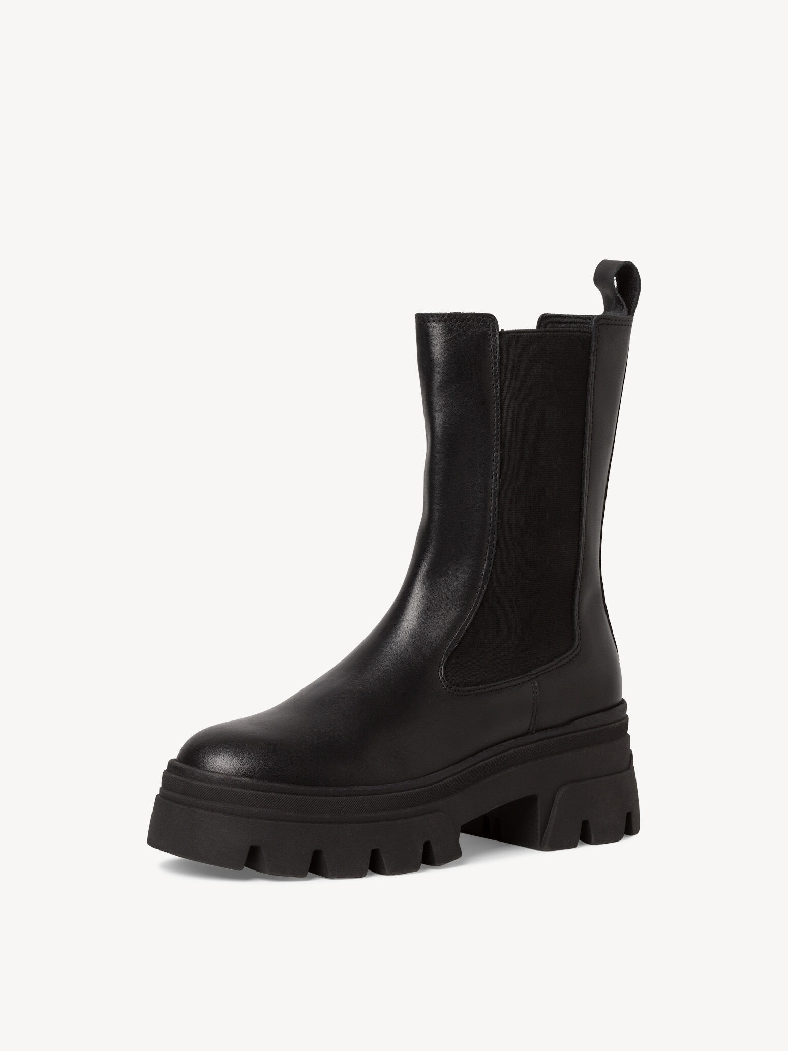Leather Chelsea Boot - Black
