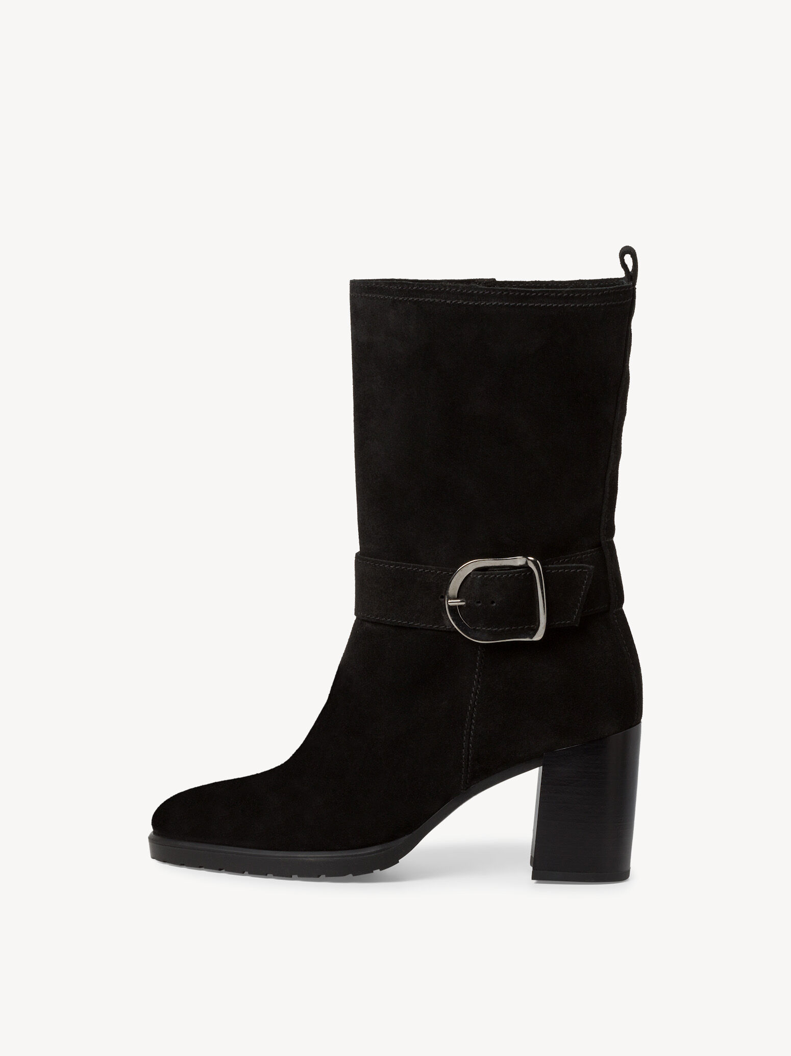 Leather Cowboy Boots - Black