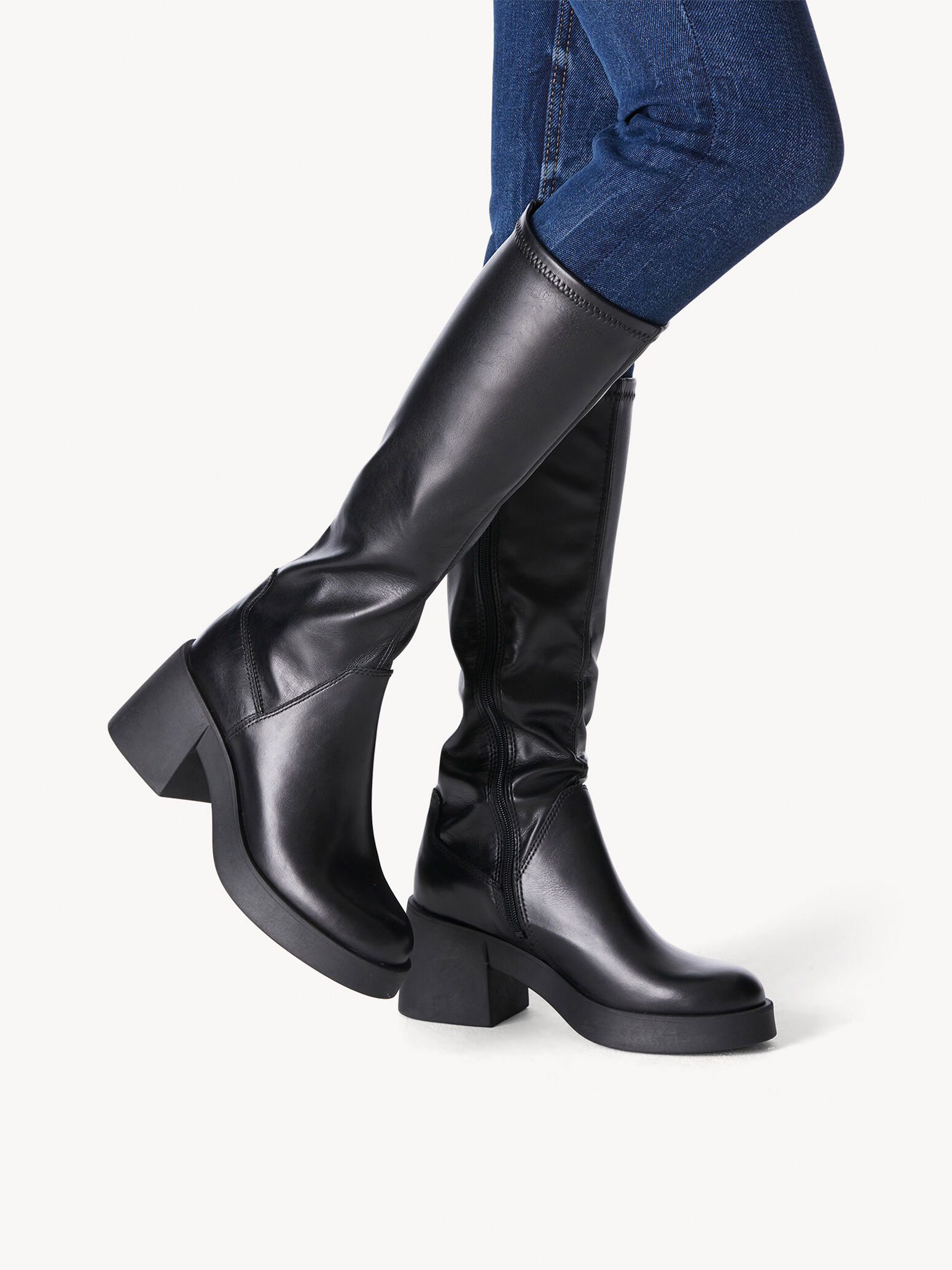 Leather Boots - Black